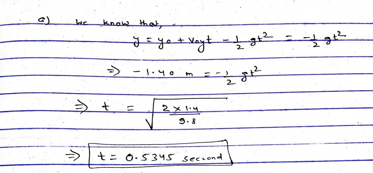 Physics homework question answer, step 1, image 1